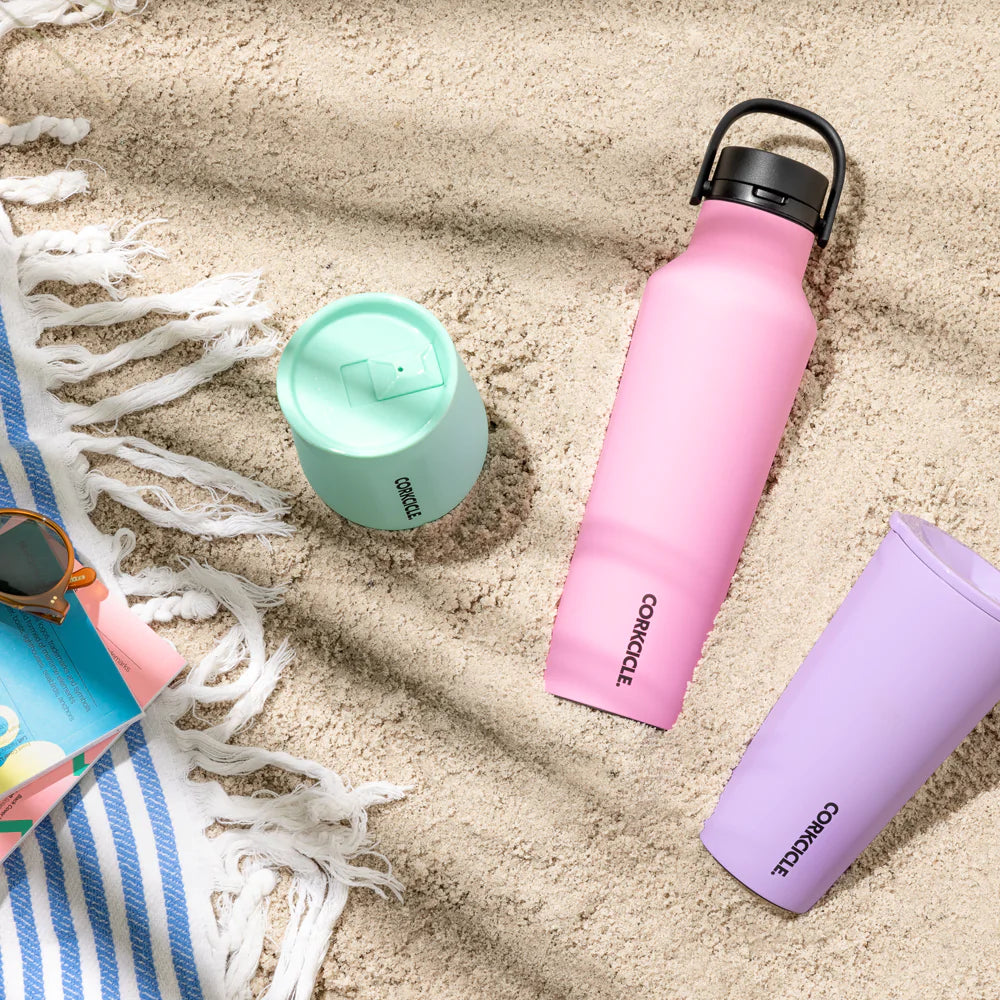 Corkcicle 20oz Sun- Soaked Pink Sport Canteen