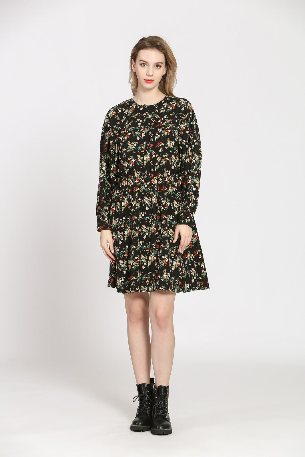 The Korner 3052 Black Dress