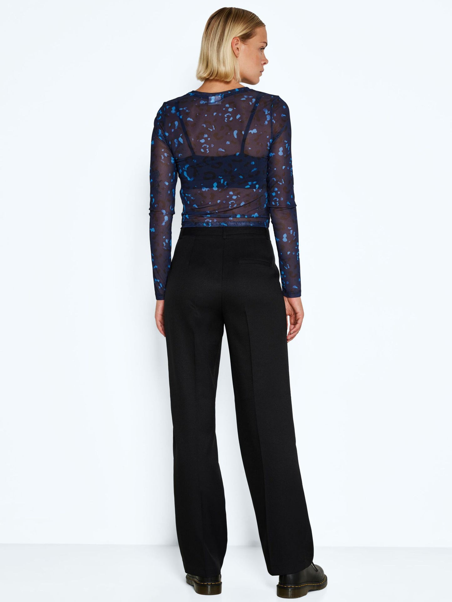Noisy May Drewie High Waisted Straight Leg Pants