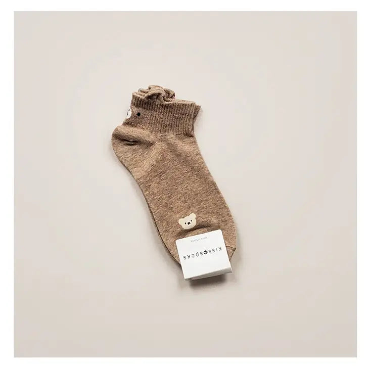 Heel Character Ankle Socks