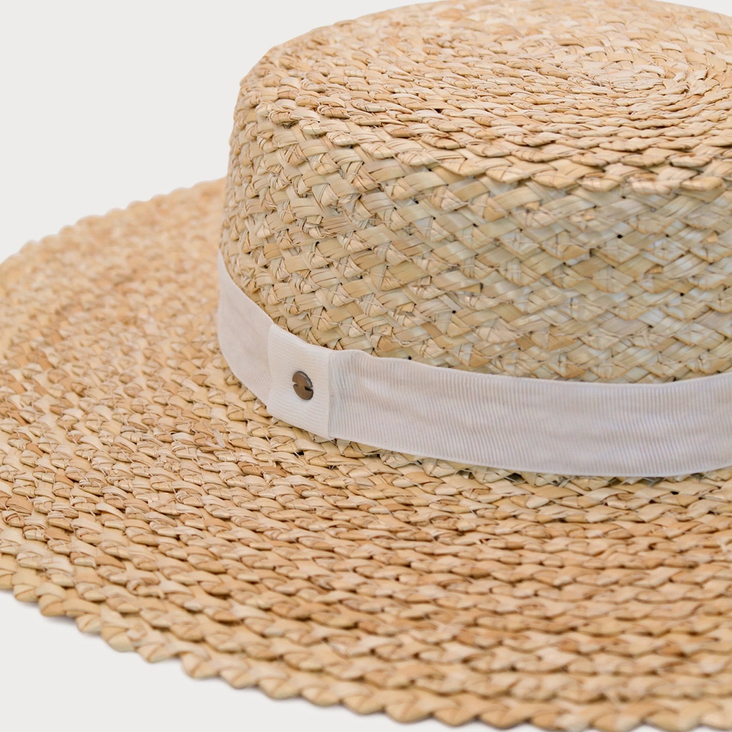 Ace of Something Lerici Straw Boater | Natural White