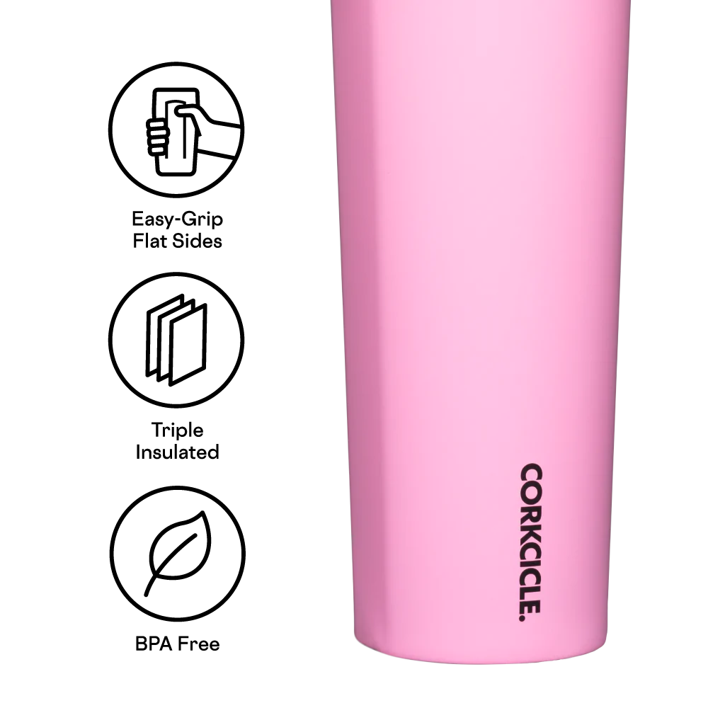 Corkcicle 20oz Sun- Soaked Pink Sport Canteen