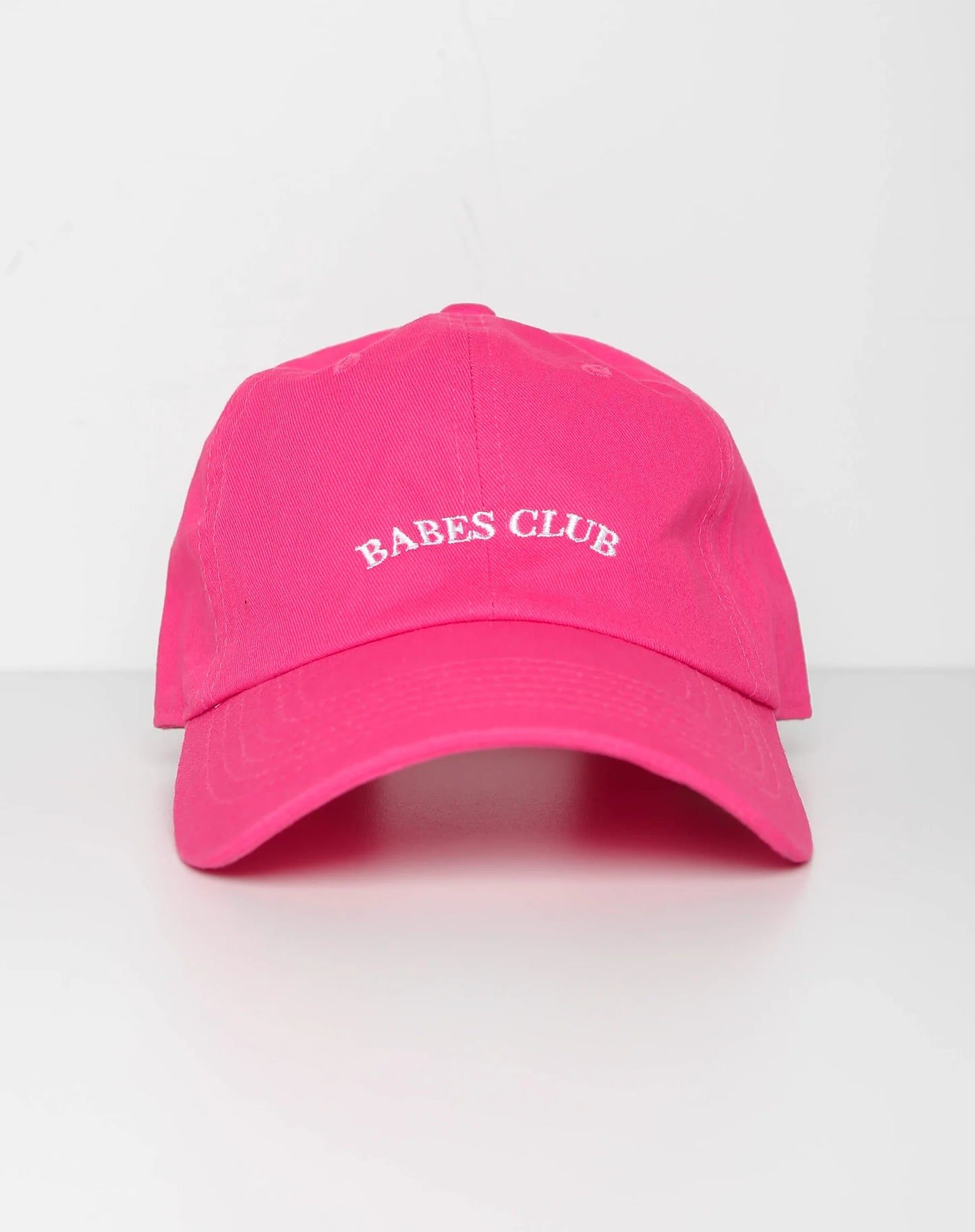 Brunette the Label The "BABES CLUB" Baseball Cap | Fuchsia