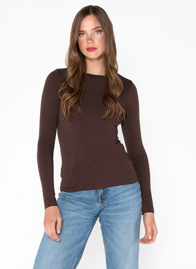 C'est Moi Bamboo Crew Neck Long Sleeve