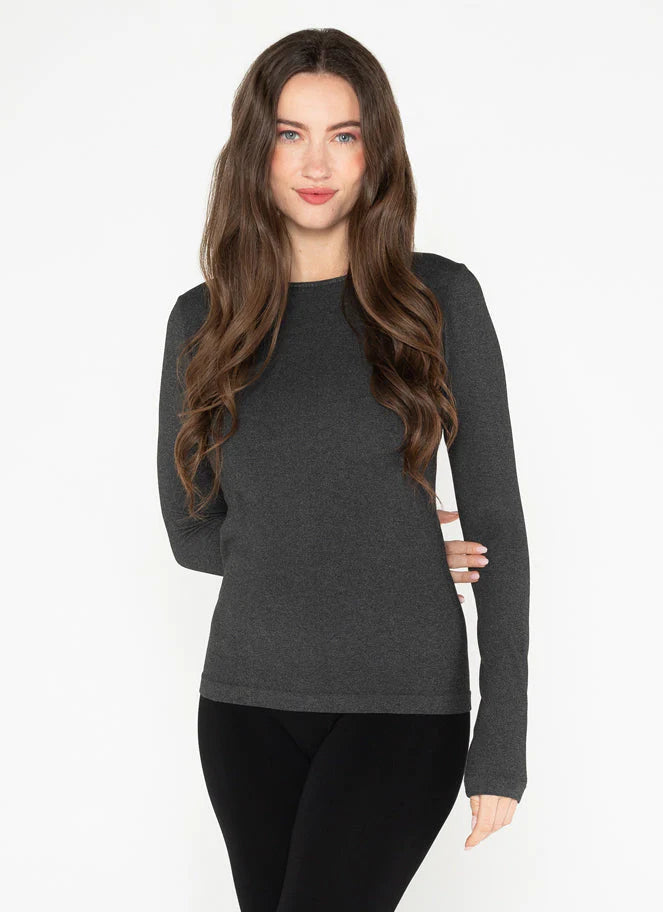 C'est Moi Bamboo Crew Neck Long Sleeve