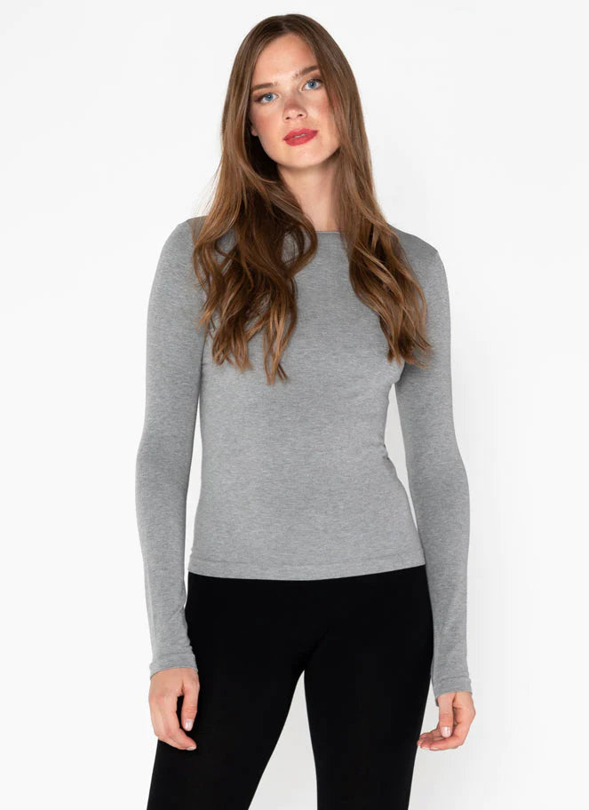 C'est Moi Bamboo Crew Neck Long Sleeve