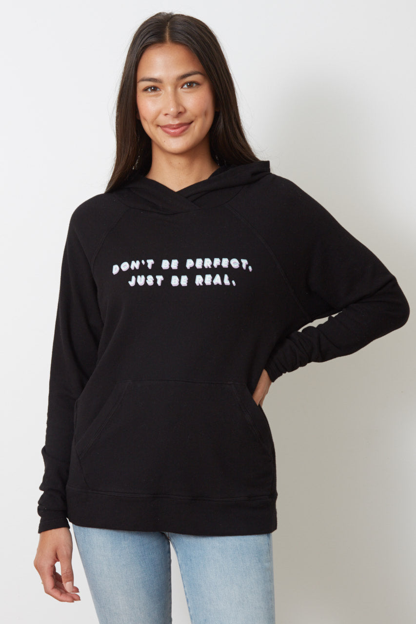goodhYOUman Elvy Don't Be Perfect Sweatshirt