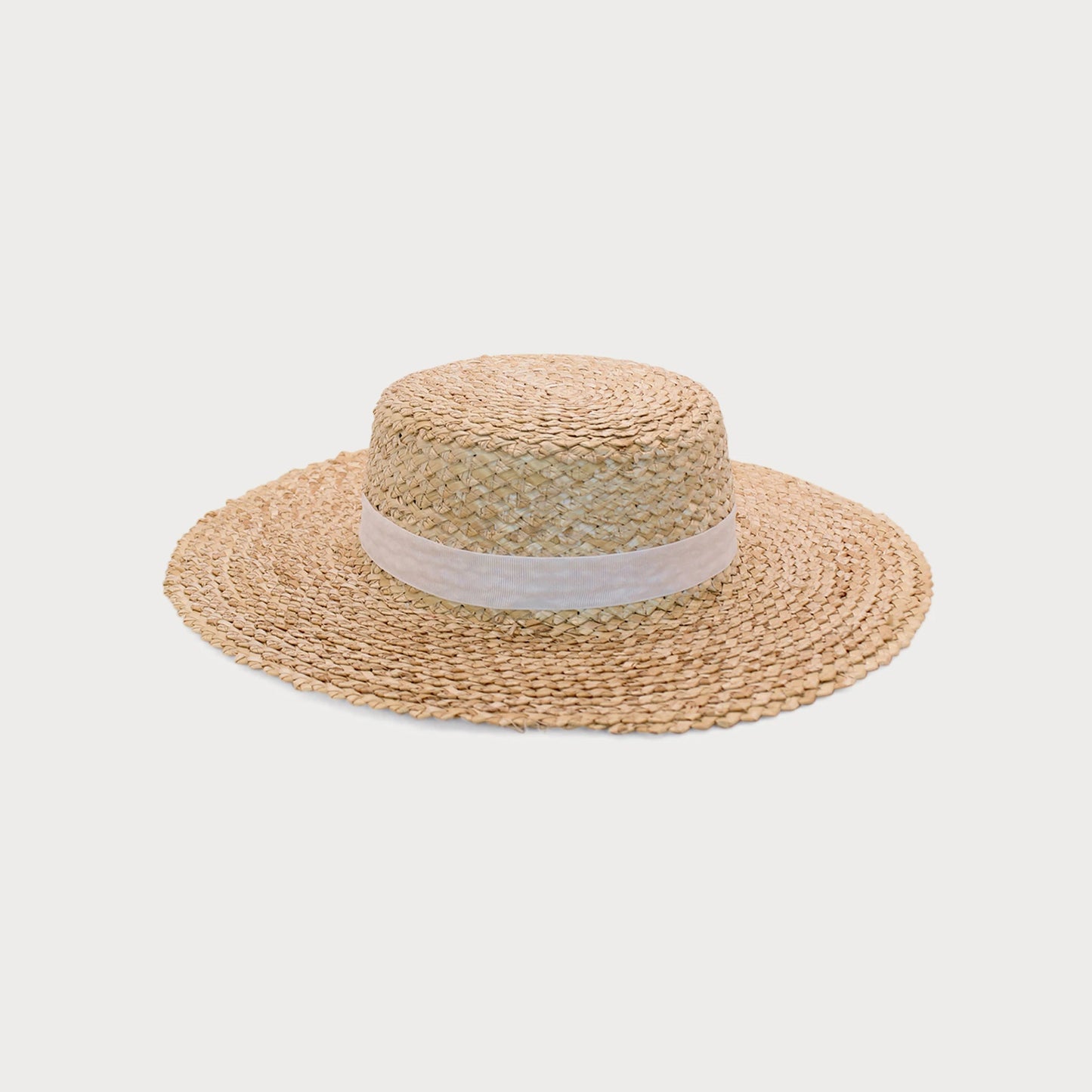 Ace of Something Lerici Straw Boater | Natural White
