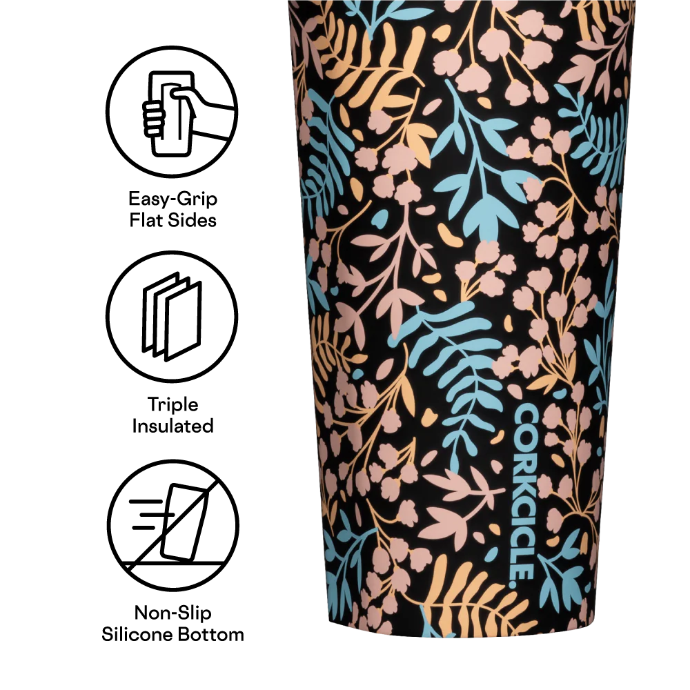 Corkcicle 16oz Radiant Garden Tumbler