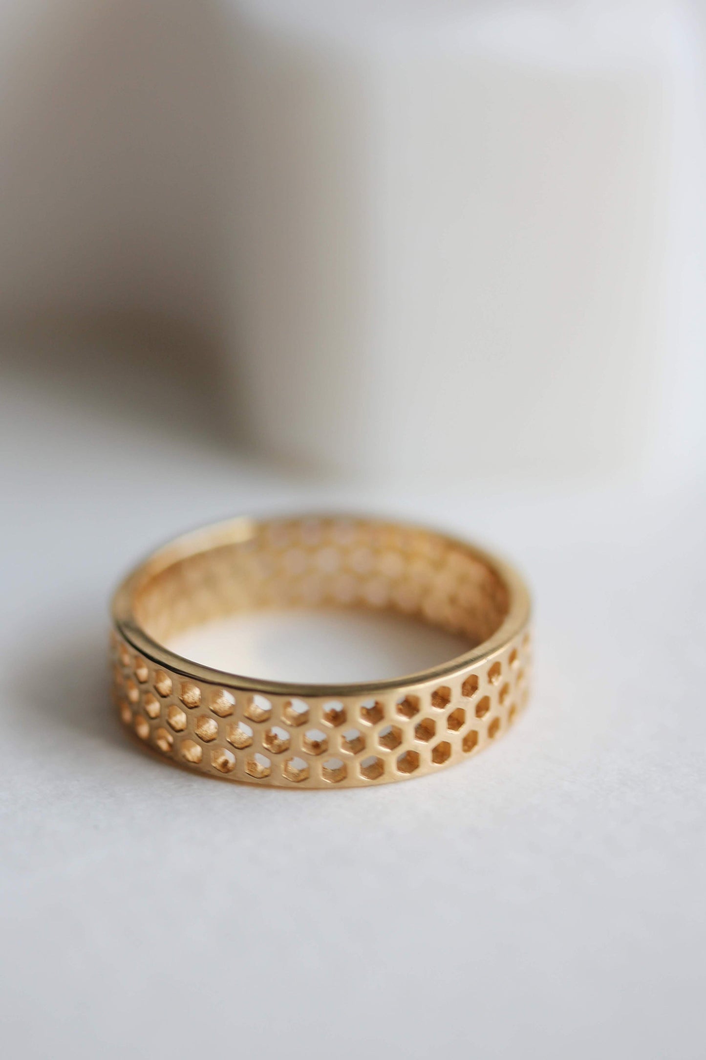 Little Gold Honeycomb Band