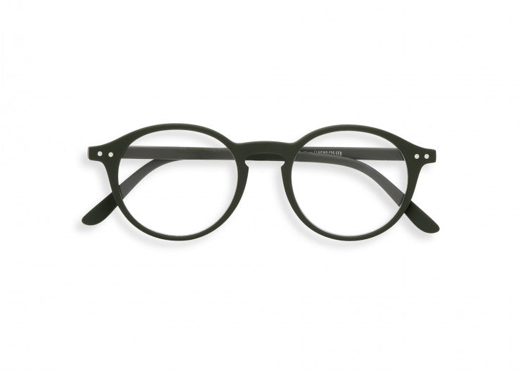 IZIPIZI #D Kaki Green Reading Glasses