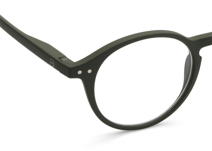 IZIPIZI #D Kaki Green Reading Glasses
