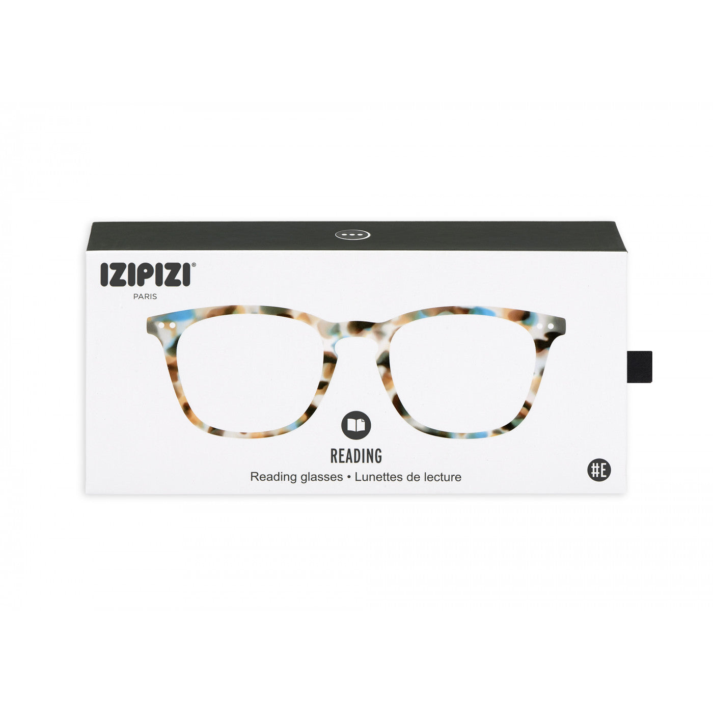 IZIPIZI #E Blue Tortoise Reading Glasses