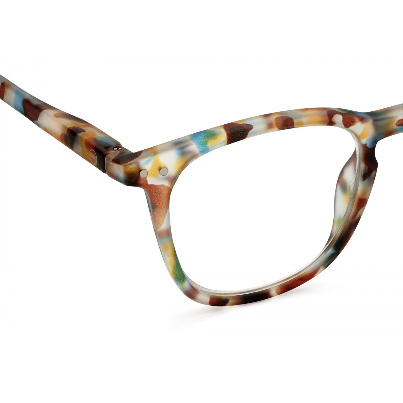 IZIPIZI #E Blue Tortoise Reading Glasses