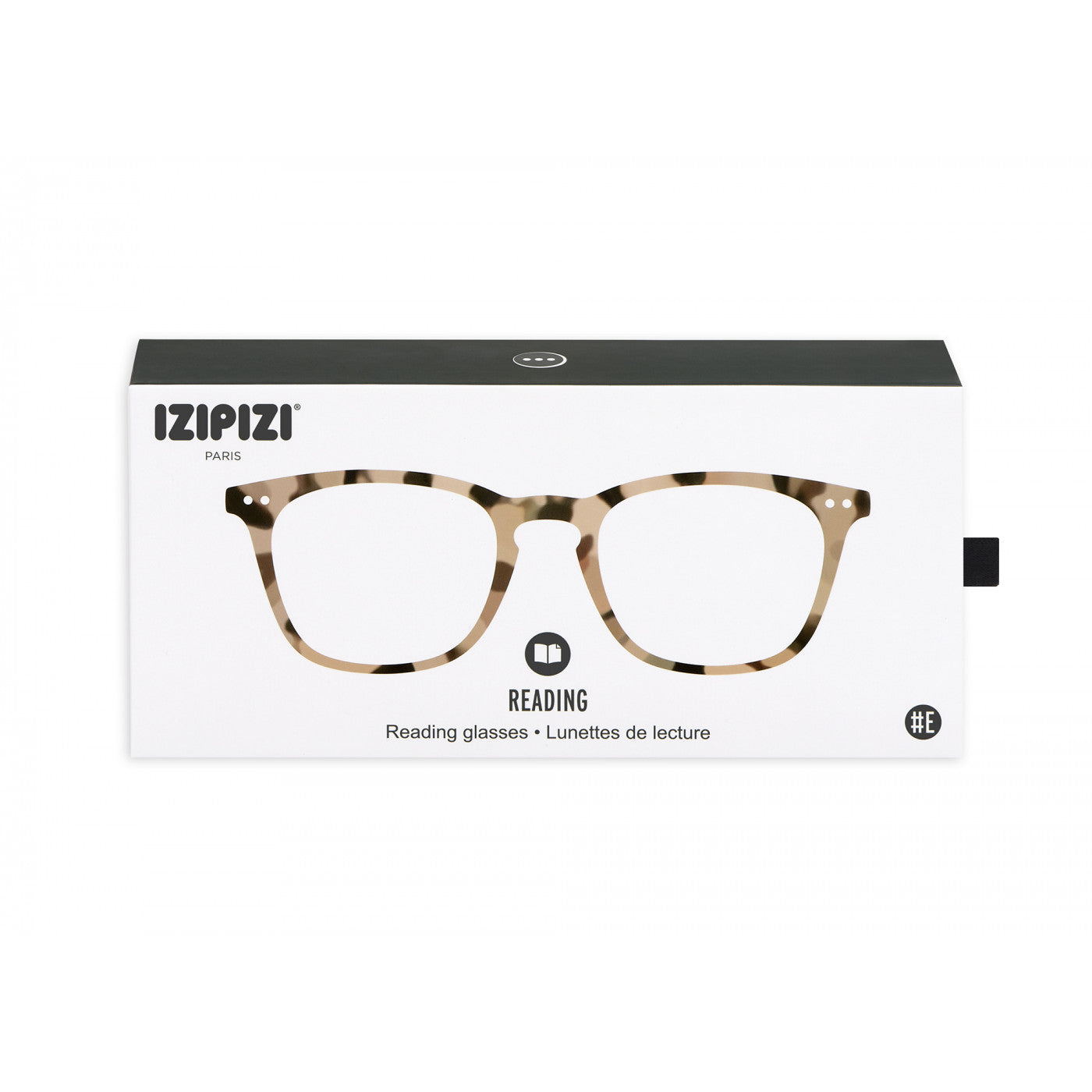 IZIPIZI #E Light Tortoise Reading Glasses