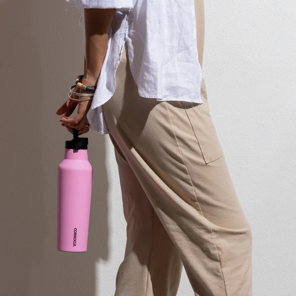 Corkcicle 20oz Sun- Soaked Pink Sport Canteen