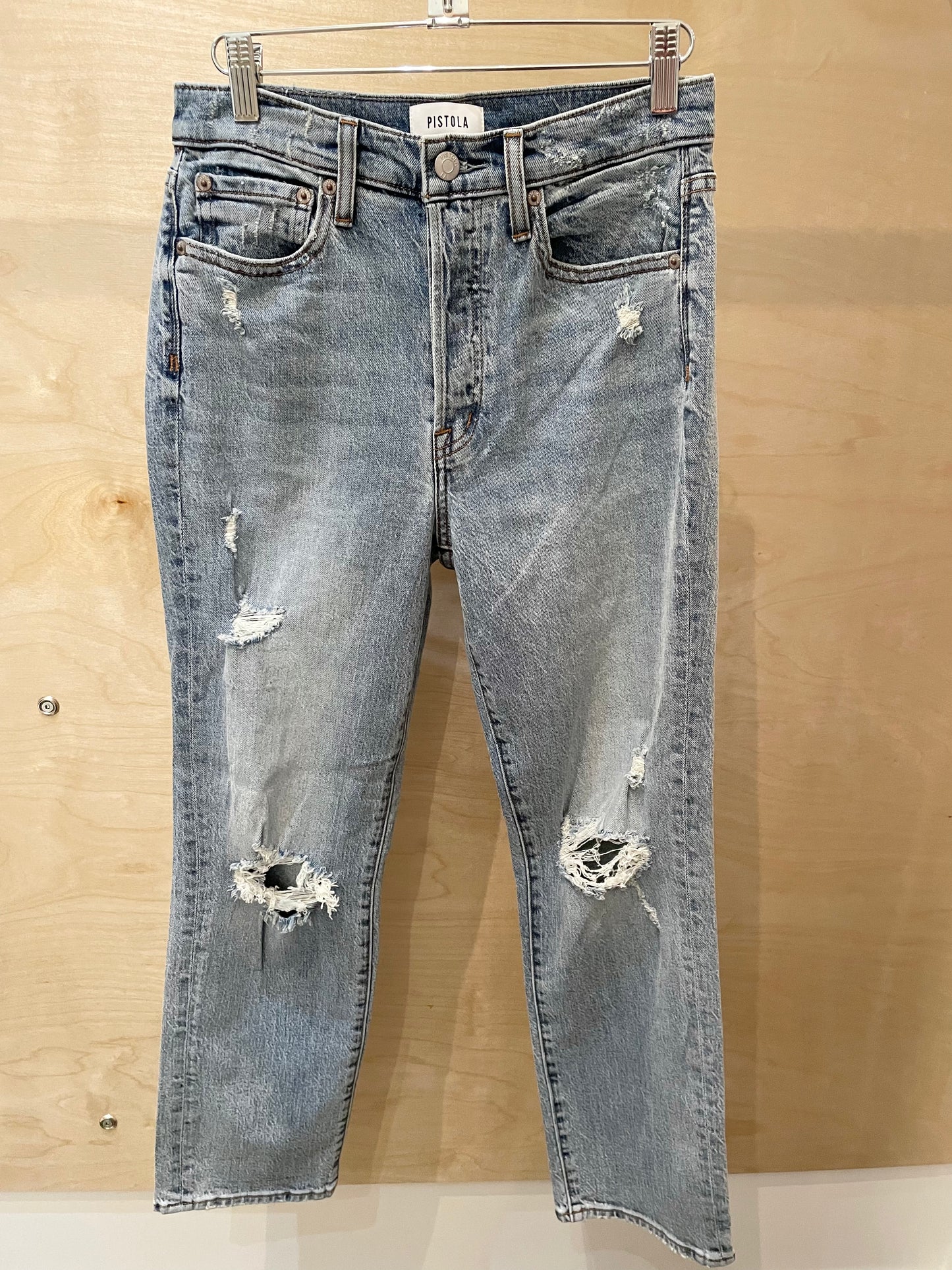 PISTOLA Charlie High Rise Straight Bali Jeans