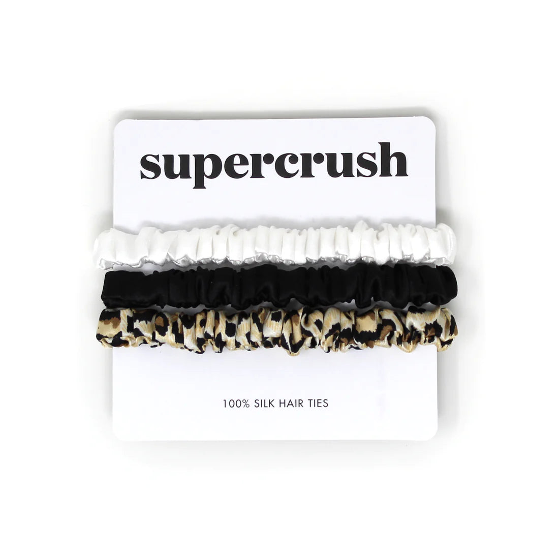 Supercrush Silk Hair Ties | Essentials