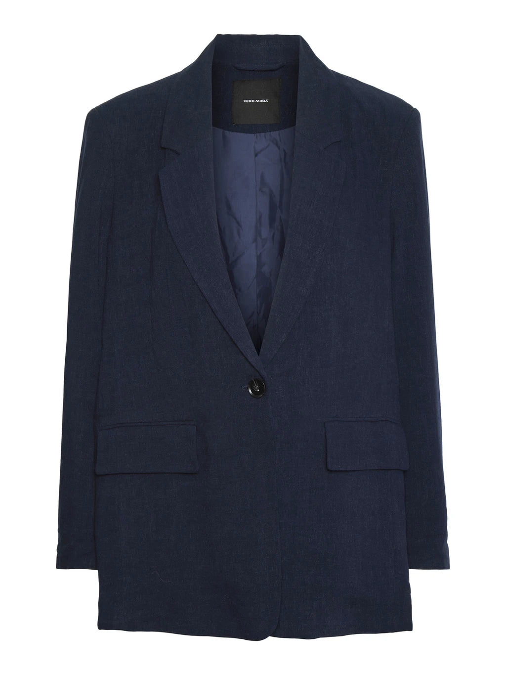 Vero Moda Navy Blazer Vera Linen Blazer