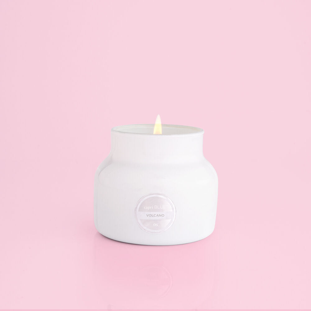 Capri Blue White Volcano Petite Candle