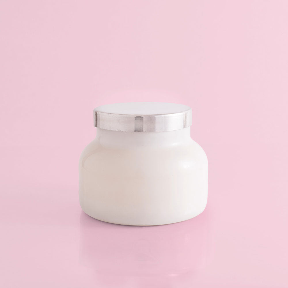 Capri Blue White Volcano Candle