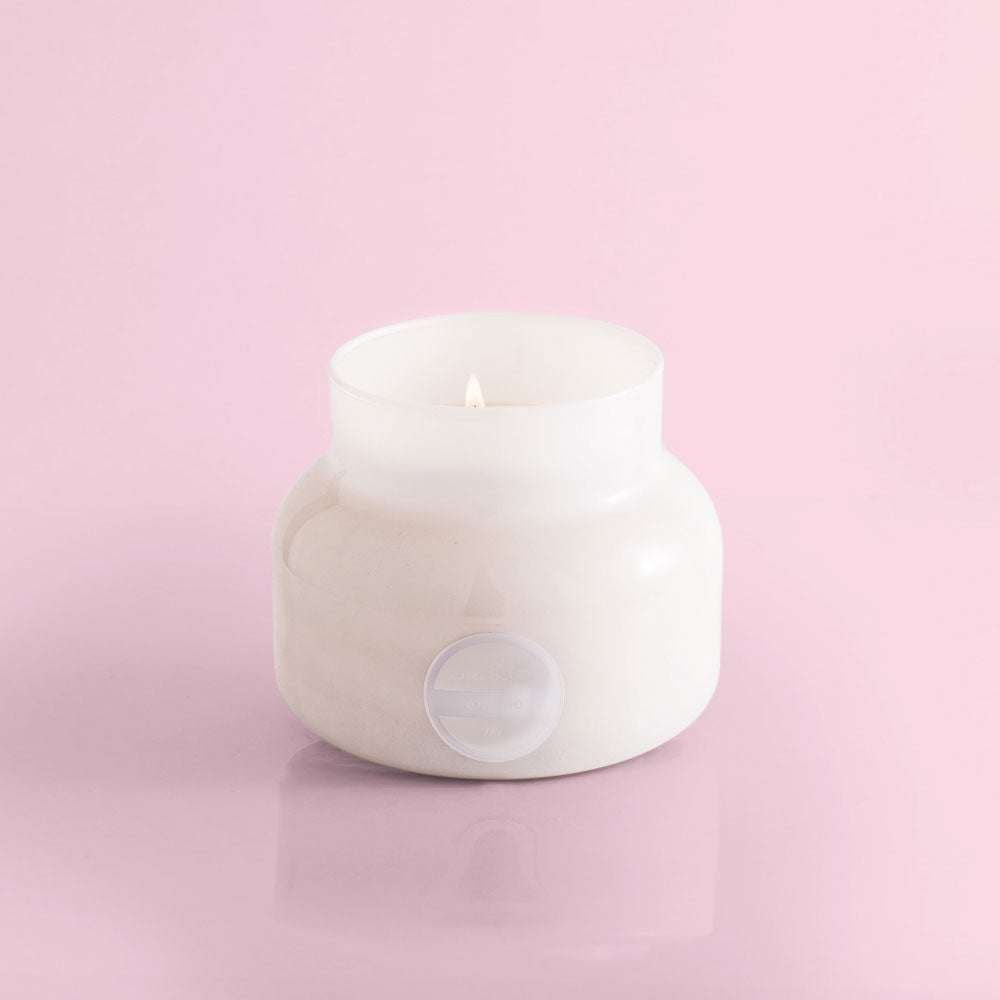 Capri Blue White Volcano Candle