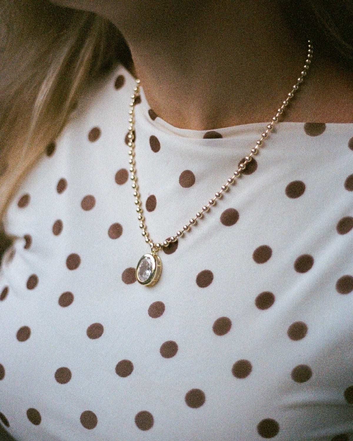 Lavender & Grace Goldie Necklace