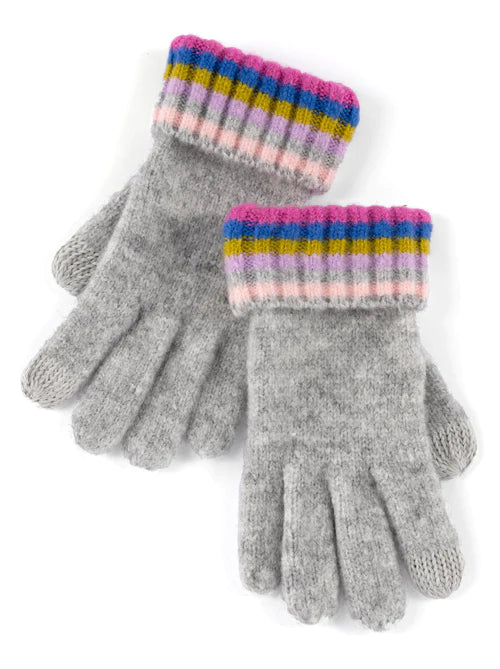Shiraleah Grey Ronen Touchscreen Gloves