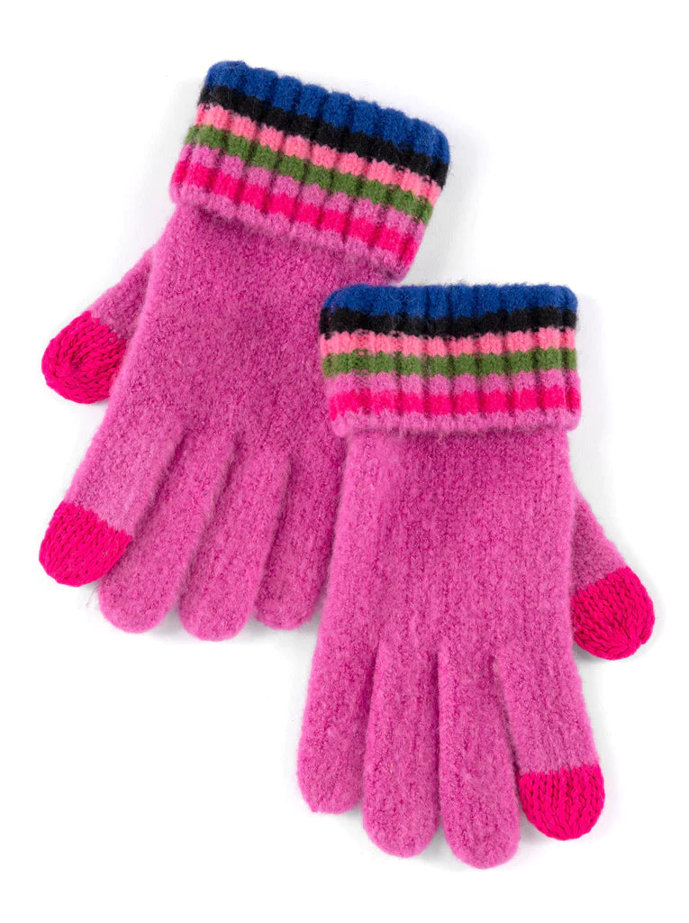 Shiraleah Magenta Ronen Touchscreen Gloves