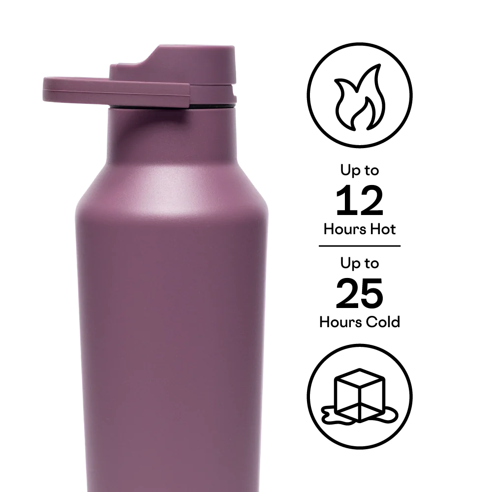 Corkcicle 20oz Mauve Sport Canteen