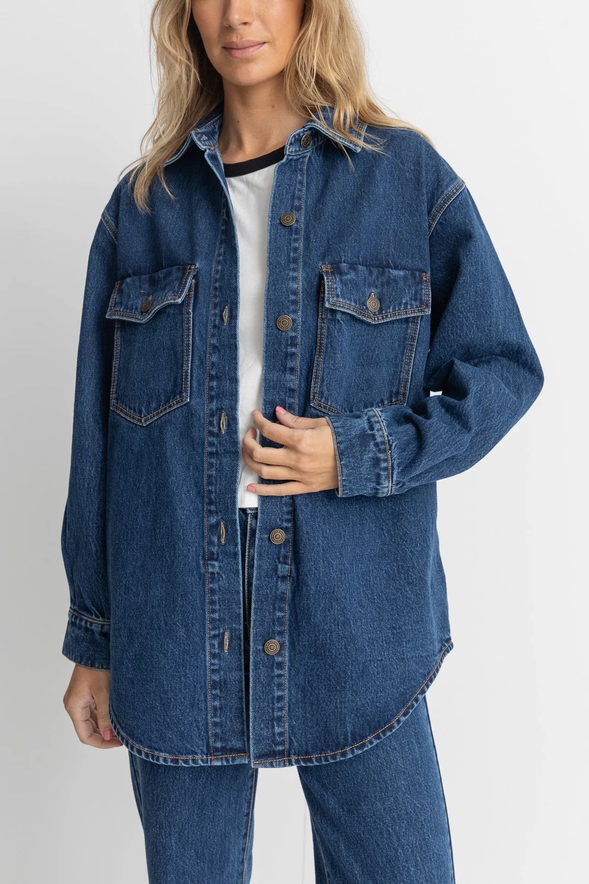 Rhythm Oversized Denim Shacket