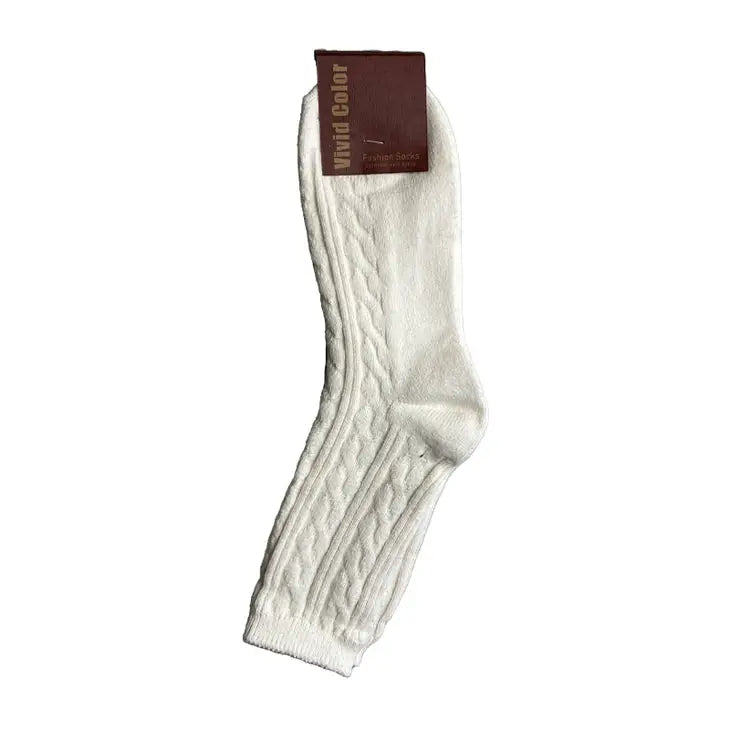 Twisted Quarter Socks