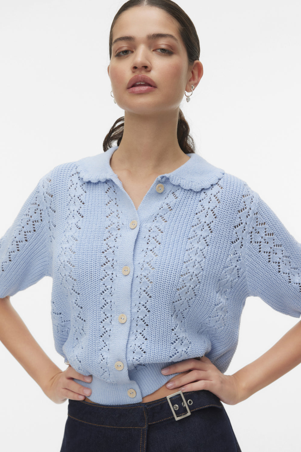 Vero Moda Brunnera Blue Daria Cardigan