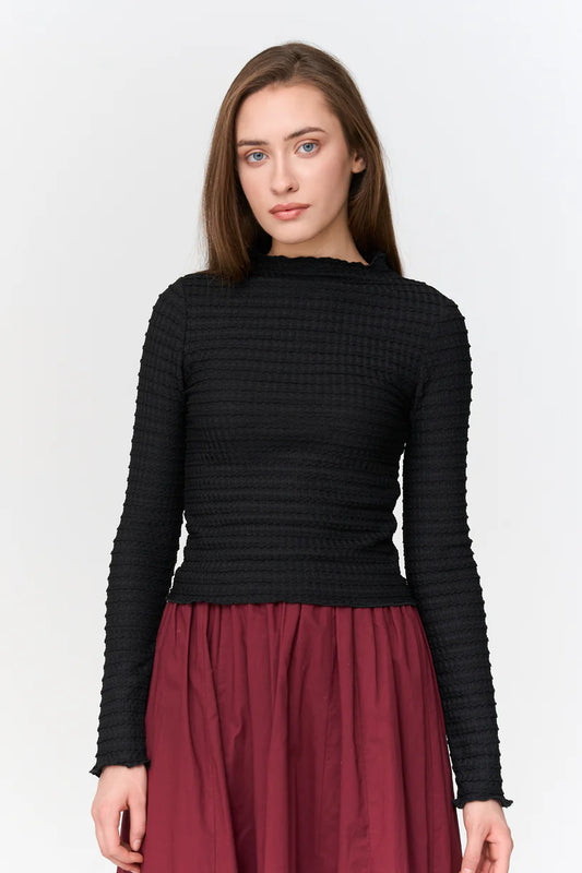 24COLOURS Black Top 12430A