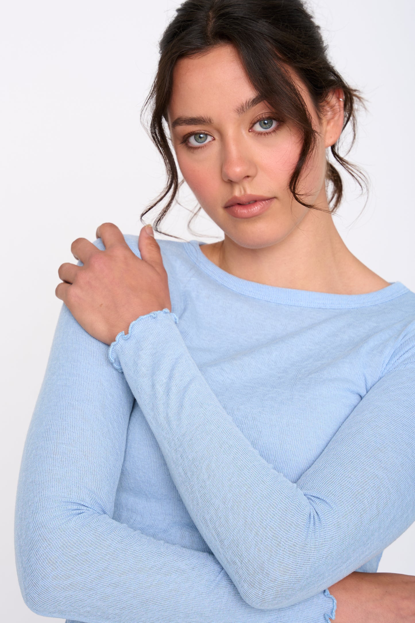24COLOURS 12501A Blue Long Sleeve