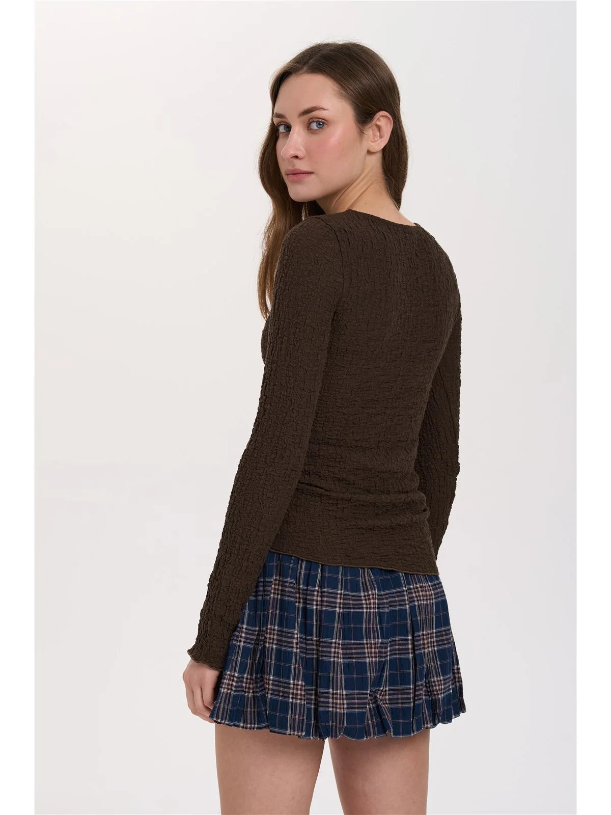 24COLOURS 12561 Brown Shirt