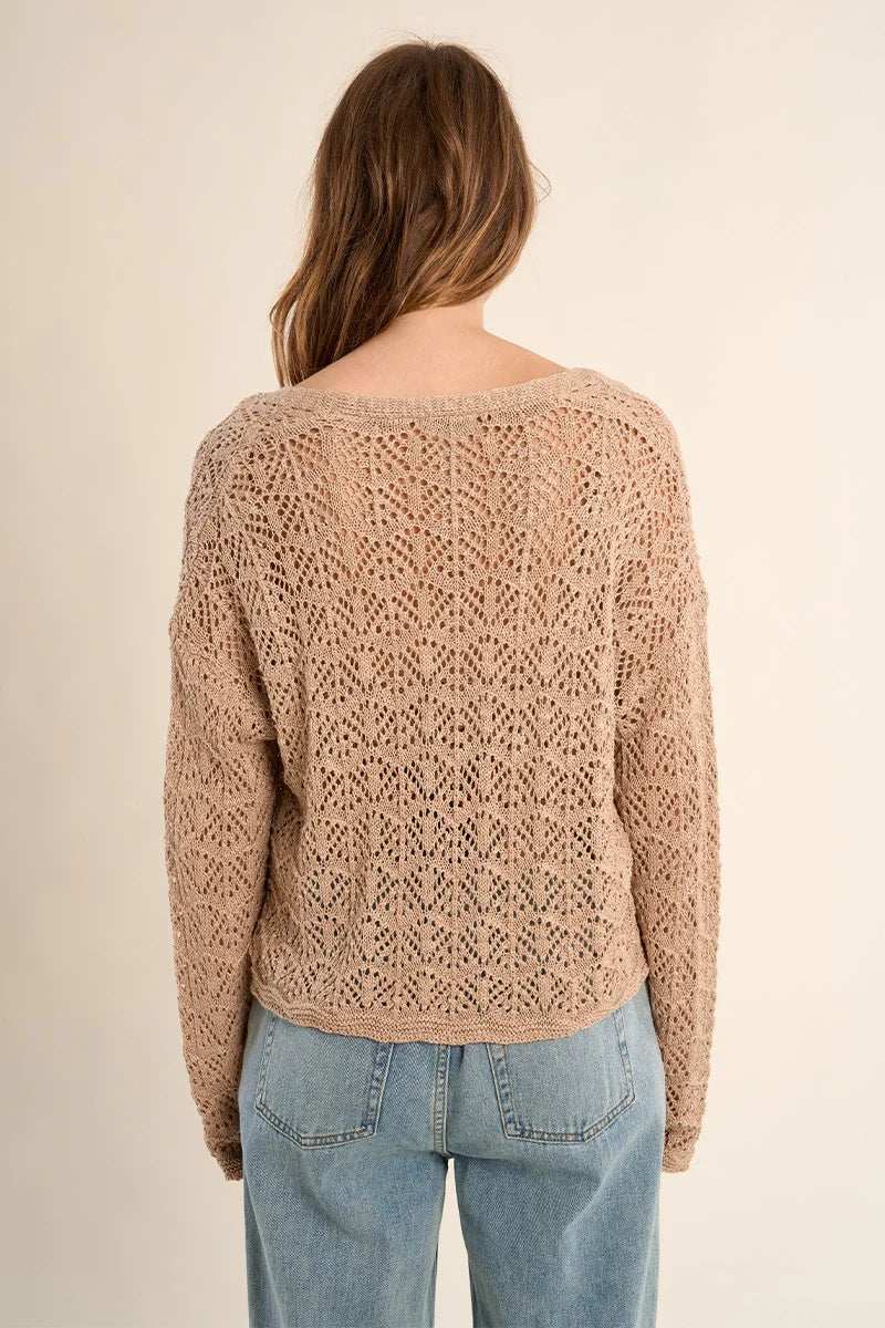 Molly Bracken Beige Cardigan