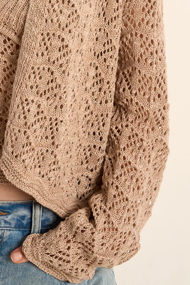 Molly Bracken Beige Cardigan