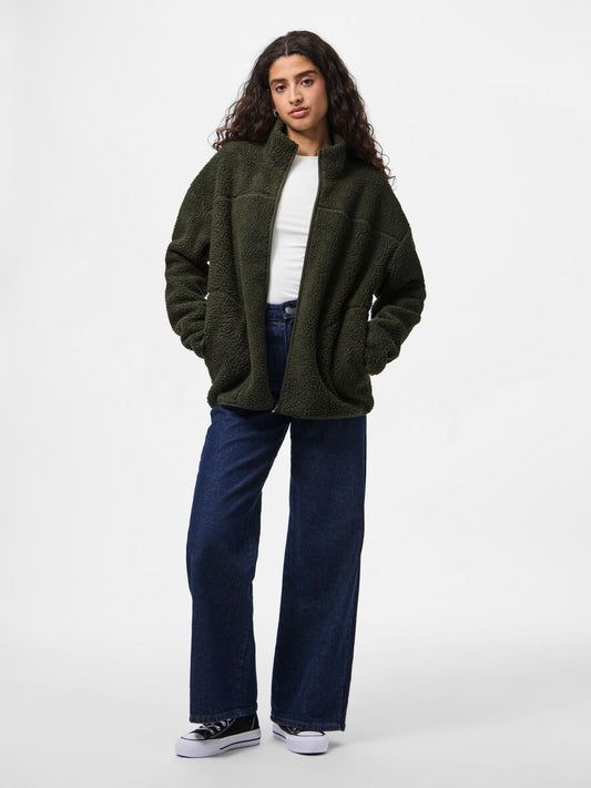 Pieces Sadia Teddy Jacket