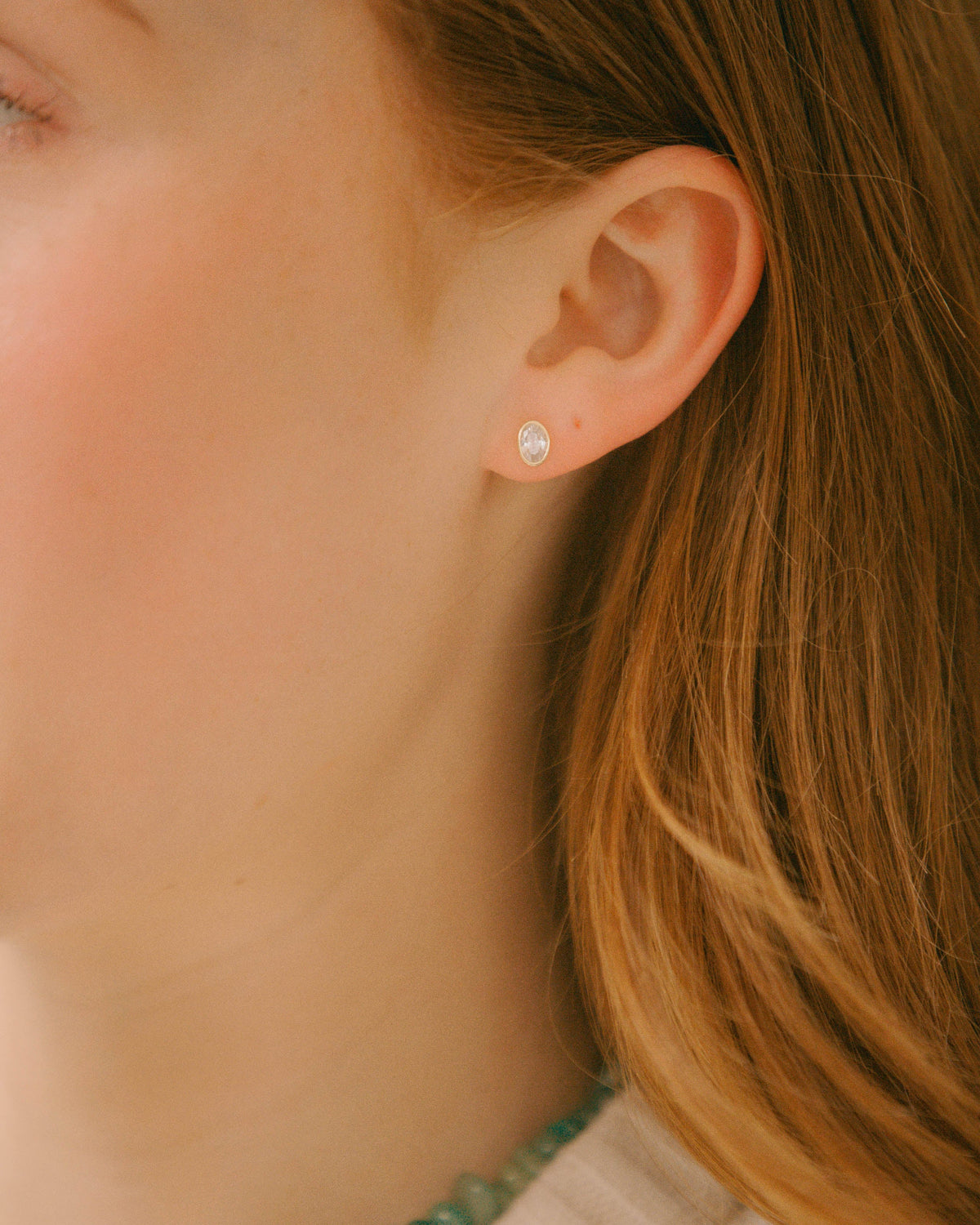 Lavender & Grace Champagne Studs