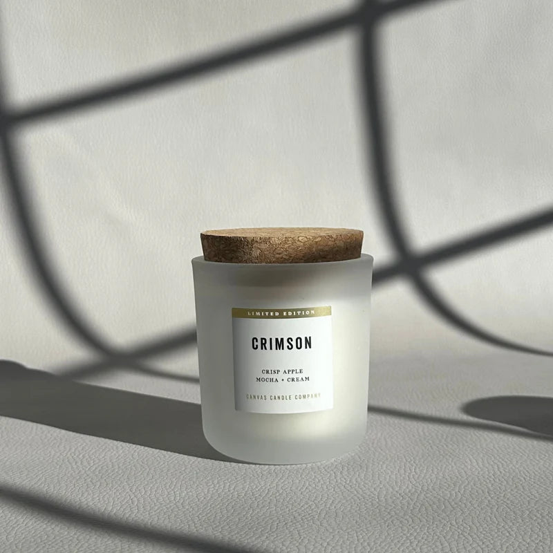 Canvas Candle Co- Crimson