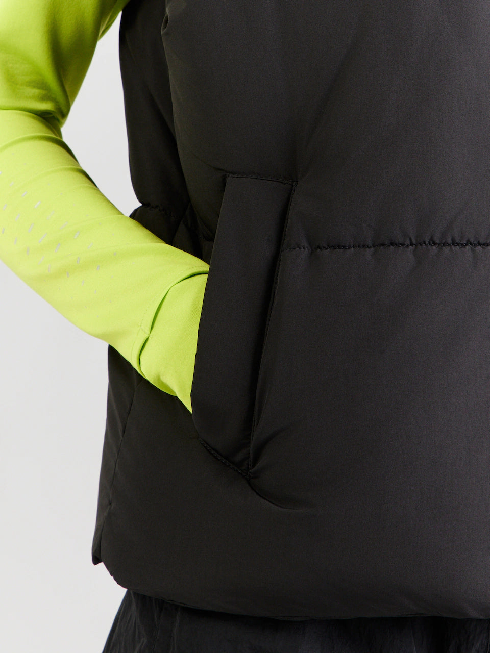 Noisy May Rosy Puffer Vest