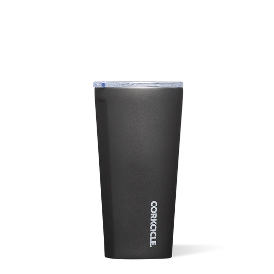 Corkcicle 16oz Ceramic Slate/ Grey Pure Taste Tumbler