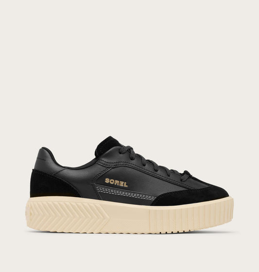 SOREL Black Ona Ave™ T-Toe Sneaker