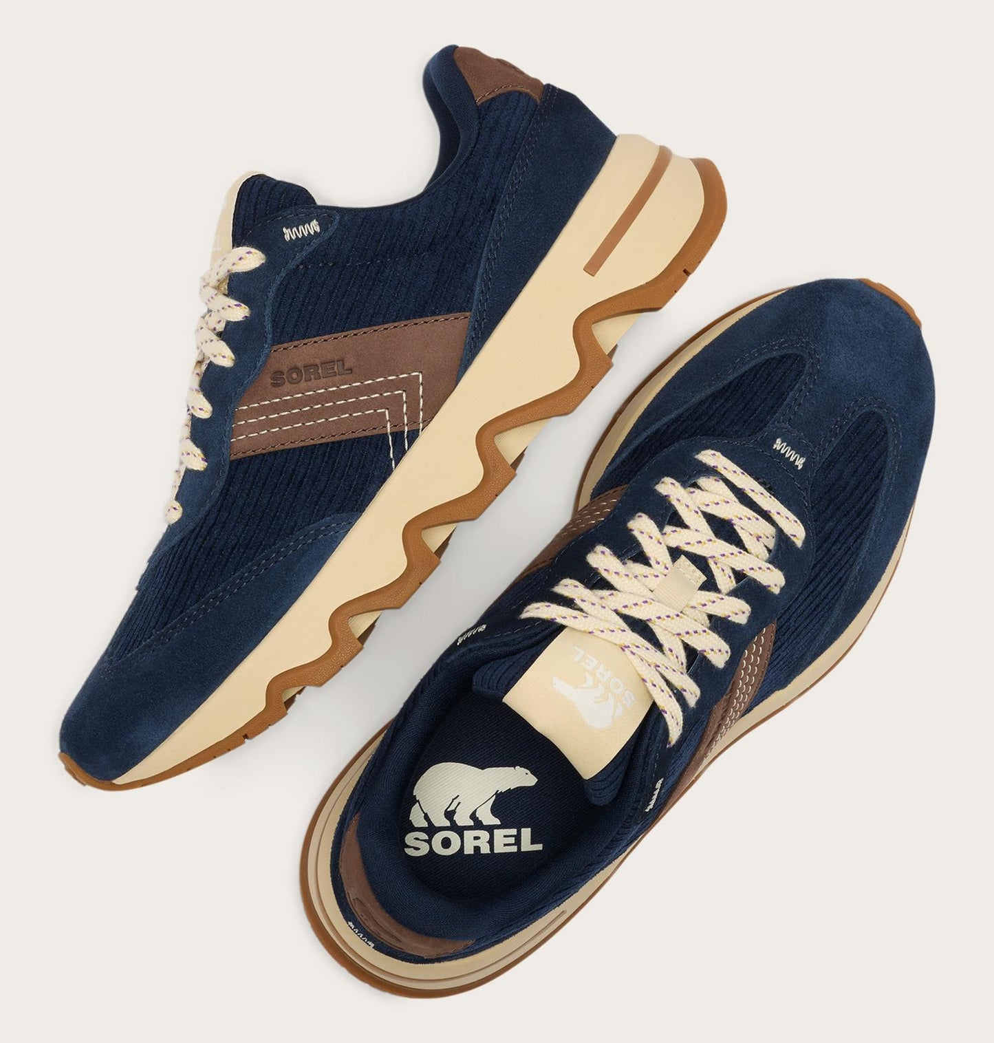 SOREL Navy Kinetic™ Ember Sneaker