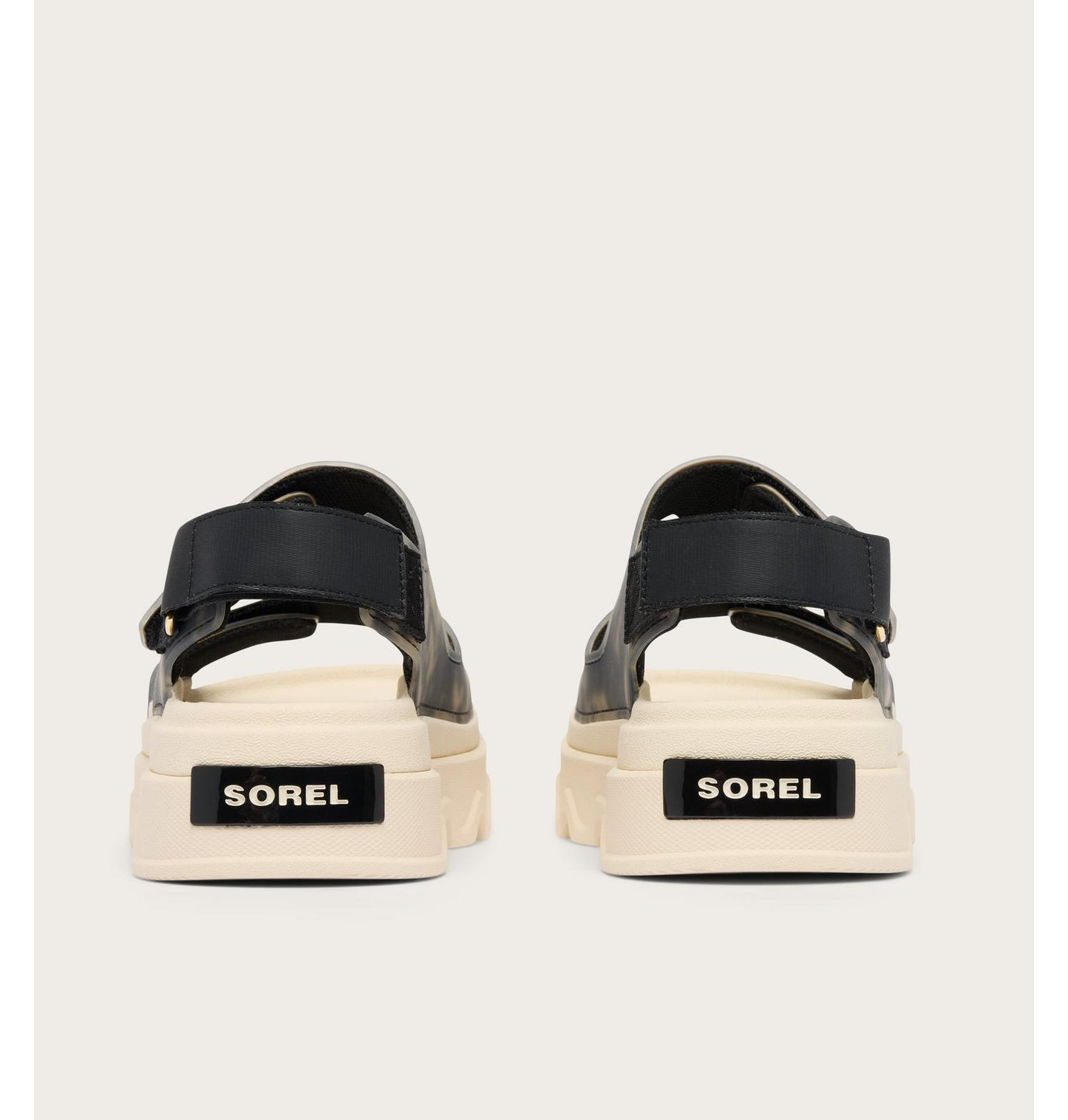 SOREL Kinetic™ Sunchase Ankle Strap Sandal- Black Chalk