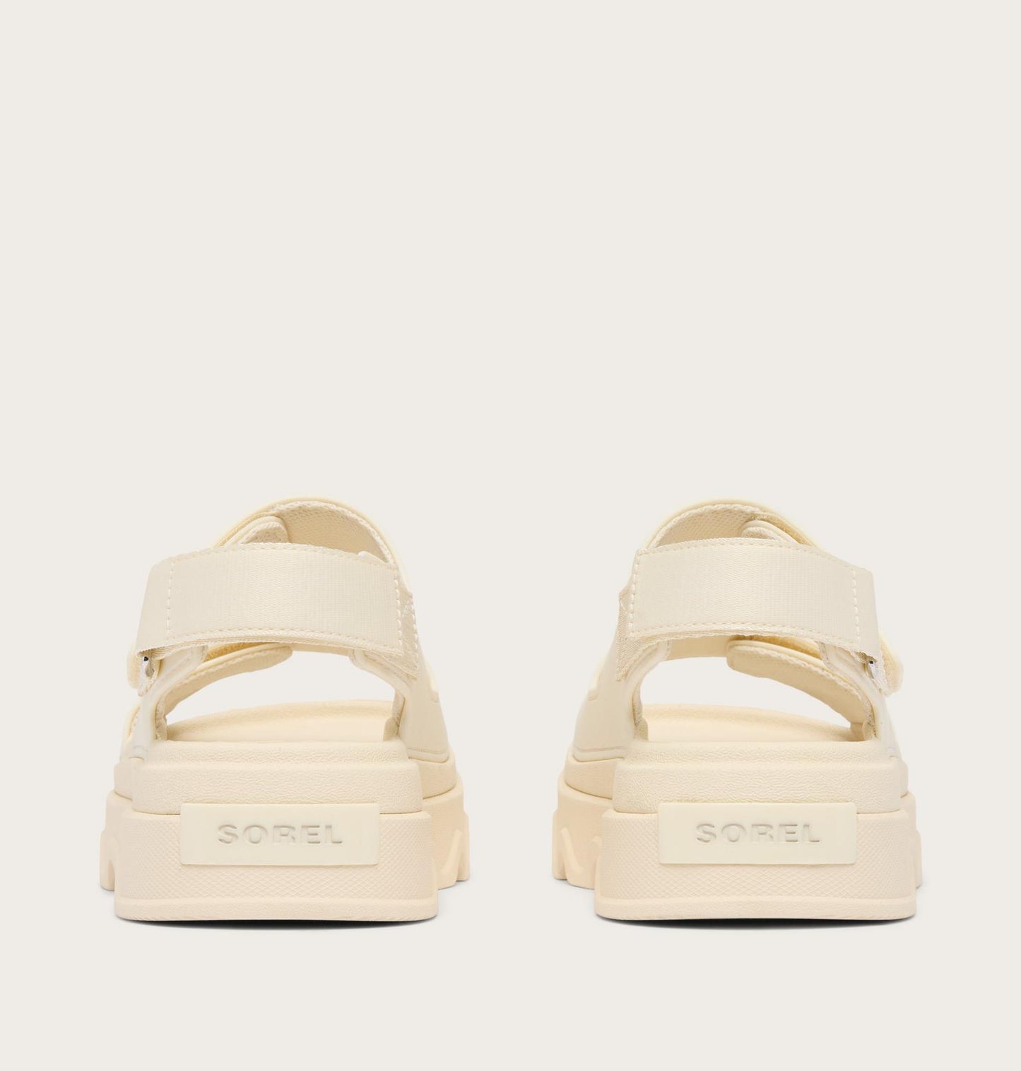 SOREL Kinetic™ Sunchase Ankle Strap Sandal- Chalk Sea Salt