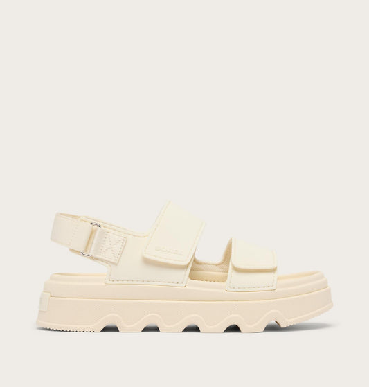 SOREL Kinetic™ Sunchase Ankle Strap Sandal- Chalk Sea Salt