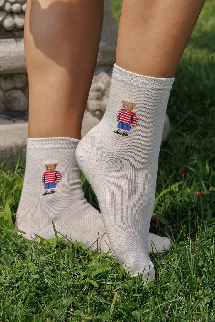 LimLim Teddy Crew Socks