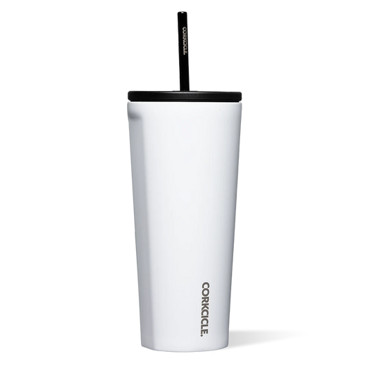 Corkcicle 24oz Gloss White Cold Cup